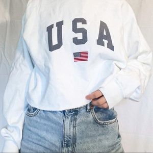 Vintage brandy Melville USA crewneck